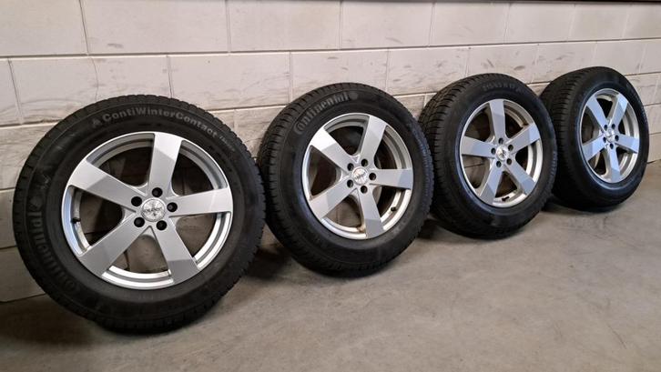 Dezent velgen & winterbanden Opel Mokka Trax 215/65/17, Auto-onderdelen, Banden en Velgen, Banden en Velgen, Winterbanden, 17 inch