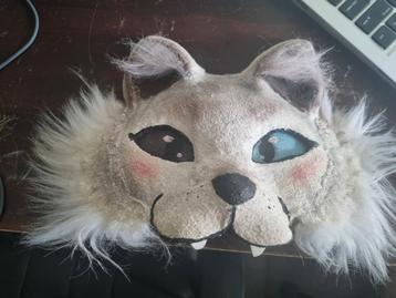 Handgemaakt Therian Masker wolf beschikbaar voor biedingen