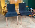 2 Dutchbone Flor Stoelen - Zeer Goede Staat, Huis en Inrichting, Stoelen, Ophalen, Twee, Zwart, Zo goed als nieuw