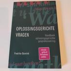 Oplossingsgerichte Vragen - Fredrike Bannink, Boeken, Ophalen of Verzenden, Zo goed als nieuw, Fredrike Bannink