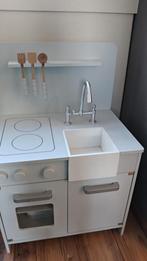 Houten Speelkeuken met Accessoires - Petit Amelie, Ophalen, Gebruikt, Hout, Speelkeuken