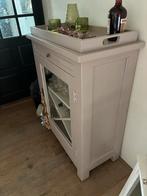 Drankenkast met glazen deur, Antiek en Kunst, Ophalen of Verzenden