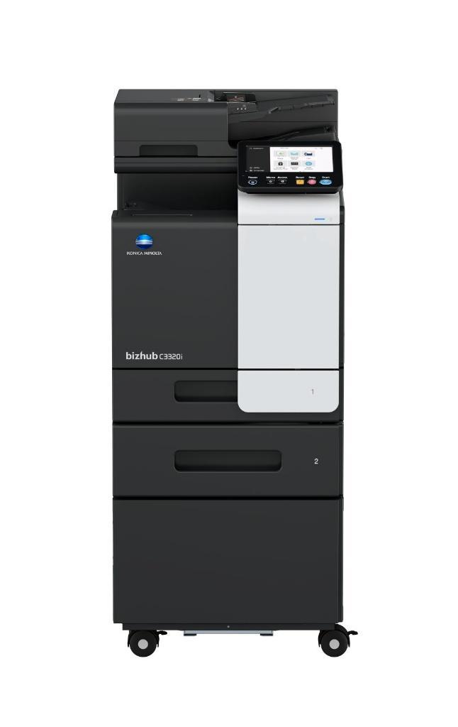 Konica Minolta Bizhub C3320i A4 kleursysteem (2 papierlades), Computers en Software, Printers, Zo goed als nieuw, All-in-one, Laserprinter