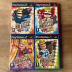 PS2: 4 x Buzz Quiz (Frans) met boekjes., Puzzel en Educatief, Ophalen of Verzenden, Zo goed als nieuw, 3 spelers of meer