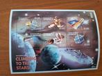 Dominica 2000 Minisheet - Satellieten Ruimtevaart, Ophalen of Verzenden