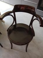 Twee zwarte tonnetstoelen, Ophalen, Gebruikt, Twee, Zwart