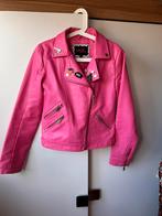 Bikerjack jasje roze 140, Kinderen en Baby's, Ophalen of Verzenden, Zo goed als nieuw, Coolcat, Jas