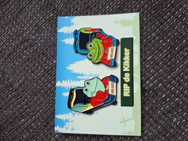 Duinrell rip de kikker pinset, Verzamelen, Speldjes, Pins en Buttons, Nieuw, Ophalen of Verzenden