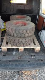 Banden op velg 4 stuks tractor veegwagen transportbanden, Verzenden