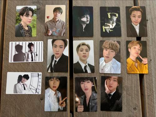 Bts photocards  Jimin & Jin, Verzamelen, Muziek, Artiesten en Beroemdheden, Nieuw, Foto of Kaart, Verzenden
