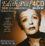 Edith Piaf ‎  100 Chansons 4 cd box set, Ophalen of Verzenden, 1980 tot 2000, Gebruikt, Boxset