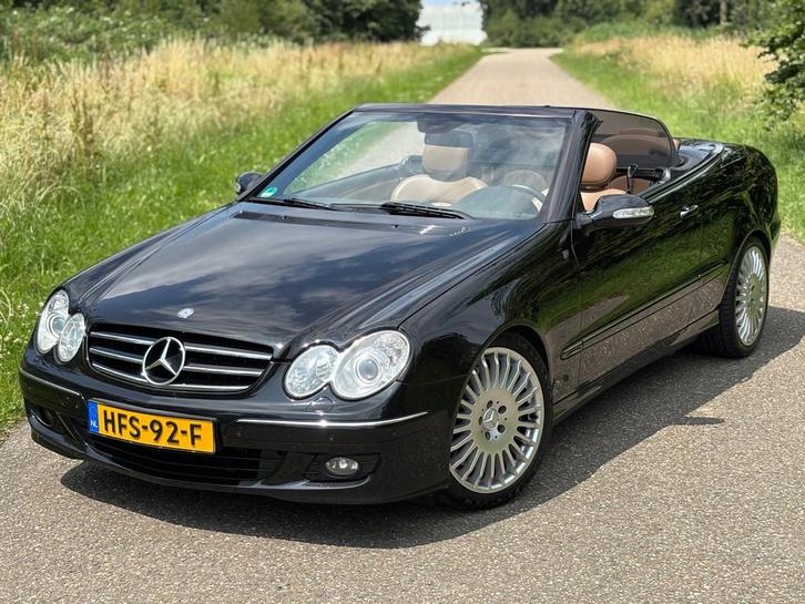 Mercedes-Benz CLK-klasse Cabrio 350 Avantgarde Aut/Navi/Lede, Auto's, Mercedes-Benz, Bedrijf, Te koop, CLK, ABS, Airbags, Airconditioning