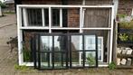 Gebruikt kozijn incl. Thermopane glas, Doe-het-zelf en Verbouw, Ophalen, Gebruikt, 150 tot 225 cm, Inclusief glas