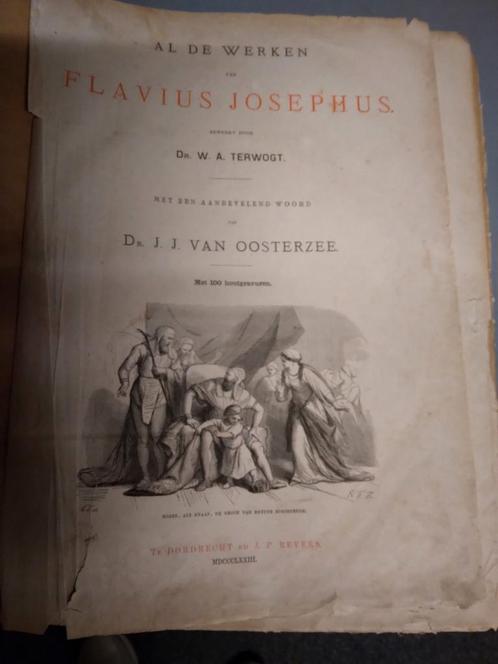 Al de werken van Flavius Josephus, Antiek en Kunst, Antiek | Boeken en Bijbels, Ophalen of Verzenden