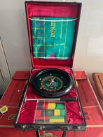 Vintage Roulette Set compleet in zwarte luxe koffer, Ophalen