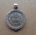 zilveren MIMONEDA munt hanger met munt [253], Overige voorstellingen, Verzenden, Zo goed als nieuw, Zilver
