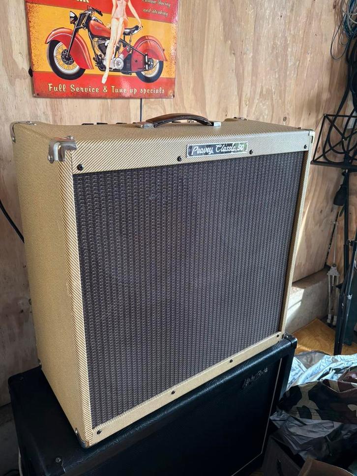 Peavey USA Classic 50 4 x10 combo, Muziek en Instrumenten, Versterkers | Bas en Gitaar, Ophalen of Verzenden