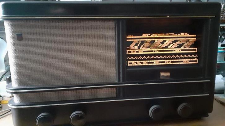 Antiek Bluetooth Philips radio, Antiek en Kunst, Antiek | Tv's en Audio, Ophalen