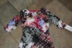 Joseph Ribkoff prachtige fleurige stretch jurk mt 44, Maat 42/44 (L), Knielengte, Ophalen of Verzenden, Zo goed als nieuw