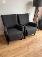 2 zwarte fauteuils nieuw, Ophalen, Minder dan 75 cm, Nieuw, 50 tot 75 cm