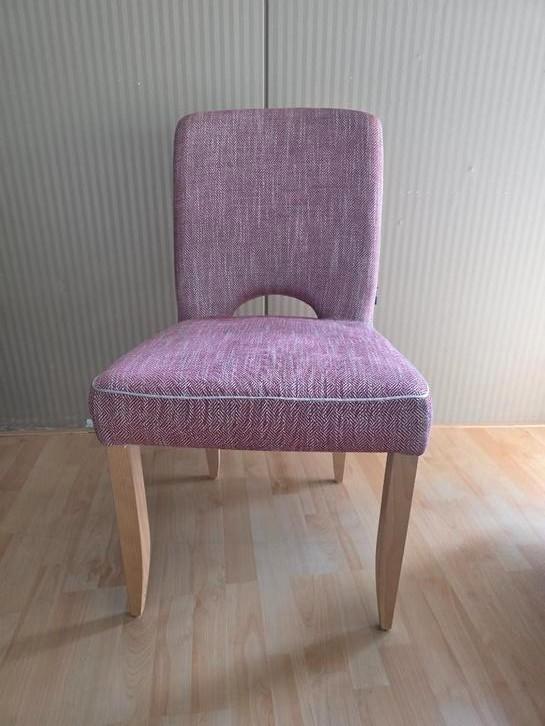 Stijlvolle eetkamerstoelen - Passe Partout rood gestreepte, Huis en Inrichting, Stoelen, Nieuw, Vijf, Zes of meer stoelen, Stof