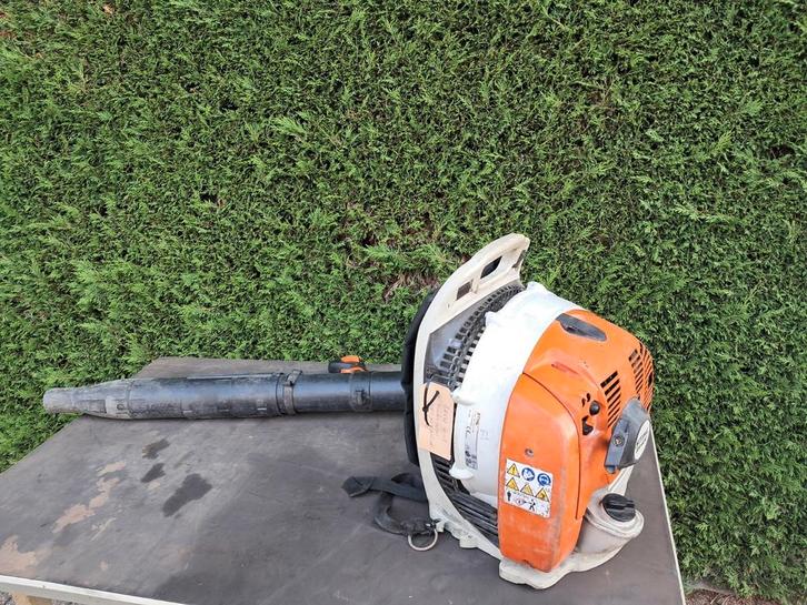Stihl BR430 bladblazer, Tuin en Terras, Bladblazers, Gebruikt, Benzine, Ophalen