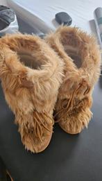 Schattige Bruine Snowboots 1 week gebruikt!, Ophalen of Verzenden, Zo goed als nieuw, Bruin, Snowboots