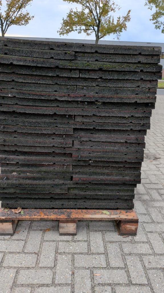 Rubberen tegels 100  50  4,5 cm  Stalmatten, Dieren en Toebehoren, Stalling en Weidegang, ., ., ., Weidegang