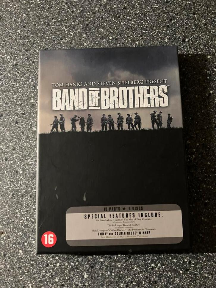 Band of Brothers 6-Disc, Cd's en Dvd's, Dvd's | Tv en Series, Zo goed als nieuw, Actie en Avontuur, Vanaf 16 jaar, Ophalen of Verzenden