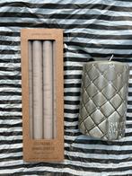 Riviera Maison Kaarsen Set - Nieuw, Overige materialen, Nieuw, Ophalen of Verzenden, Grijs