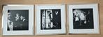 Drieluik Mode fotos in metalen frame 59,8cm x 59,8cm, Ophalen, 1980 tot heden, Foto, Zo goed als nieuw