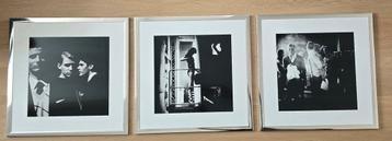 Drieluik Mode fotos in metalen frame 59,8cm x 59,8cm beschikbaar voor biedingen