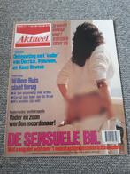 9.Aktueel 1985. Willem Ruis. Elfstedentocht. Pierre van Osta, Verzamelen, Tijdschriften, Kranten en Knipsels, Ophalen of Verzenden