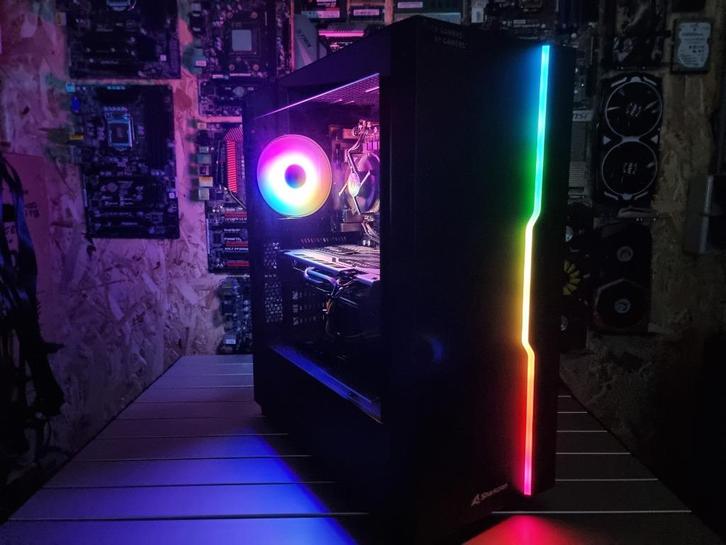 Game Pc i7 4770S 3.90Ghz RX 590 8GB SSD250GB HD500GB 16GB, Computers en Software, Desktop Pc's, Zo goed als nieuw, 3 tot 4 Ghz
