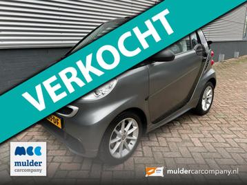 Smart Fortwo cabrio 1.0 Passion 62 KW / Automaat / Leer / St beschikbaar voor biedingen