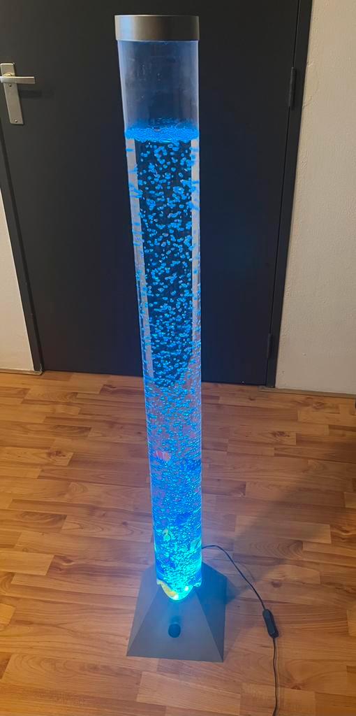 Bubble Vissen Buis Lamp, Huis en Inrichting, Lampen | Vloerlampen, Zo goed als nieuw, 100 tot 150 cm, Ophalen