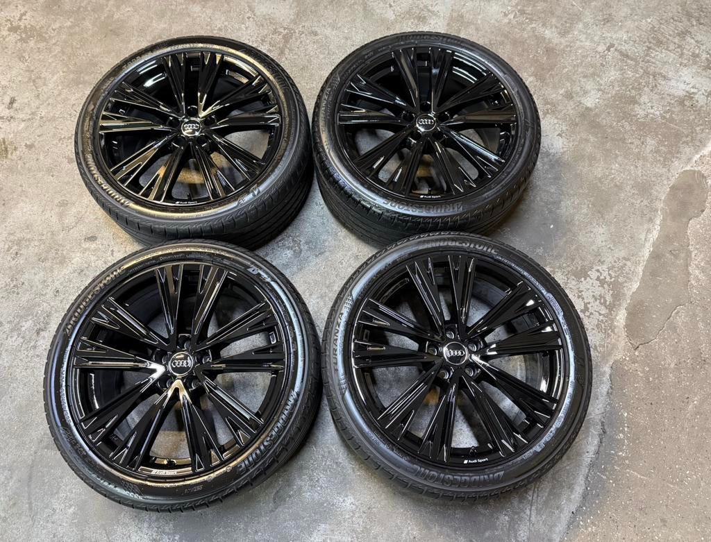 ✅ 20 inch Originele Audi Sport A6 Q3 Q5 velgen 5x112, Gebruikt, 255 mm, Banden en Velgen, Ophalen of Verzenden