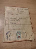 Tweede Distributie Stamkaart Wouw, Verzamelen, Militaria | Tweede Wereldoorlog, Ophalen of Verzenden, Nederland