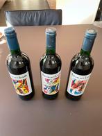 Herman Brood Wijn - 3 Flessen, Gebruikt, Frankrijk, Ophalen of Verzenden, Rode wijn