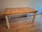 Mooie houten uitschuifbare eettafel. 150x90cm., Ophalen, 50 tot 100 cm, Zo goed als nieuw, Vijf personen of meer