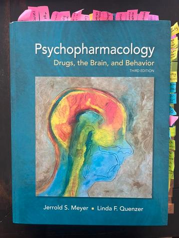 Psychpharmacology Drugs, the brain, and behavior beschikbaar voor biedingen