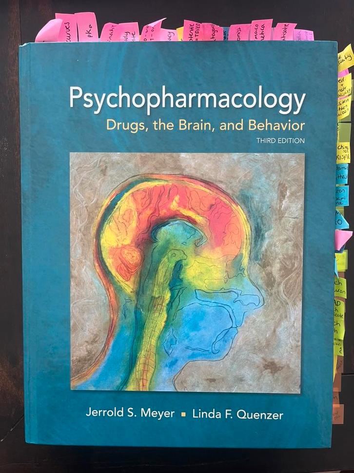 Psychpharmacology Drugs, the brain, and behavior, Boeken, Psychologie, Zo goed als nieuw, Ophalen of Verzenden