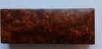 Handgemaakt Thuya Burl Wood Sieradendoos/Pennendoos, Antiek en Kunst, Ophalen of Verzenden