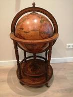 XL ORIGINELE ITALIAANSE GLOBEBAR BAR GLOBE WIJN BAR 95x50 cm, Ophalen of Verzenden