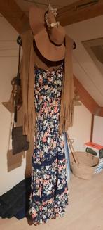 Hippie jurk met accessoires., Kleding | Dames, Ophalen of Verzenden, Zo goed als nieuw, Maat 42/44 (L), Kleding