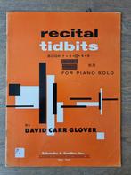 David Carr Glover - Recital tidbits - Book 3, Gebruikt, Ophalen of Verzenden, Artiest of Componist, Piano