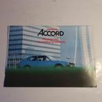 Honda Accord folder origineel Nederlands NL tekst, Ophalen of Verzenden, Gelezen, Honda