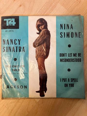 Nina Simone & Nancy Sinatra - promo Single beschikbaar voor biedingen