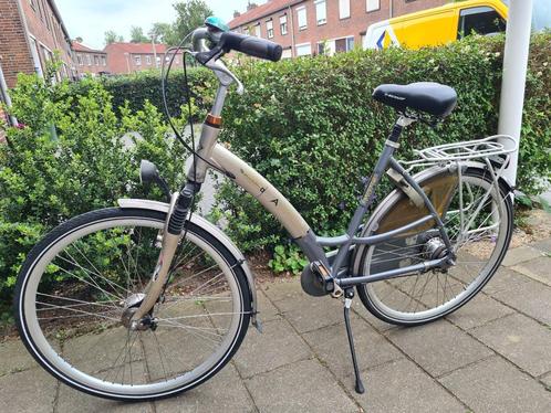 Damesfiets, Fietsen en Brommers, Fietsen | Dames | Damesfietsen, Gebruikt, Overige merken, Versnellingen, 53 tot 56 cm, Ophalen