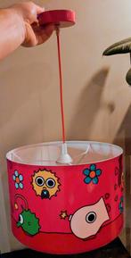Leuke Kinder Hanglamp met Vrolijke Print, Huis en Inrichting, Lampen | Hanglampen, Stof, Gebruikt, Ophalen of Verzenden, Minder dan 50 cm